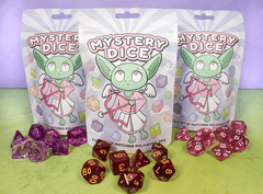 Mystery Dice Goblins: 7 Set Polyhedral Resin Mystery CRITICAL LOVE 5061065560507